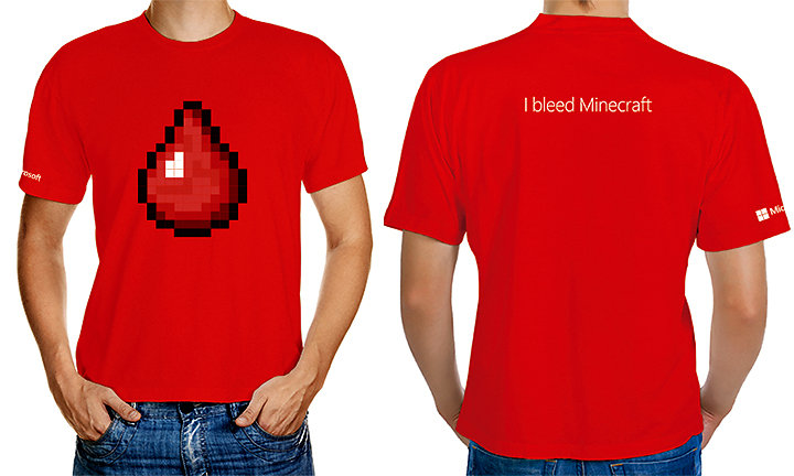 I bleed Minecraft