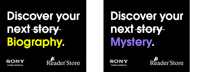 Sony Reader Store / Discover Campaign (300x250)