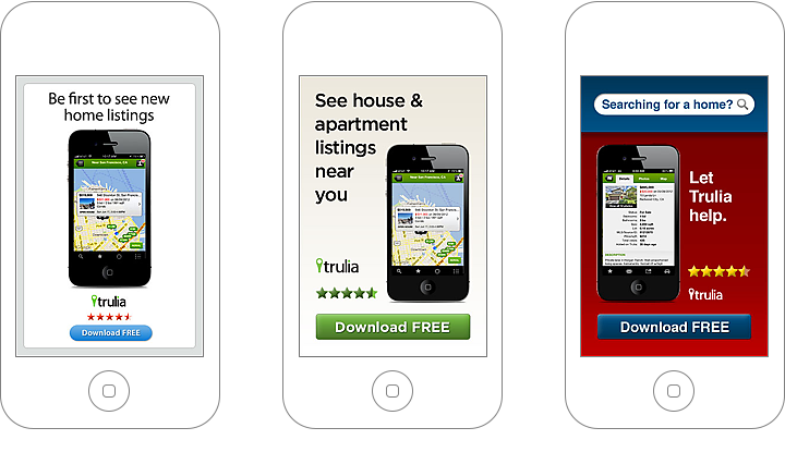 Trulia Mobile-specific Banners